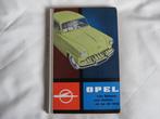 opel handleiding boek  voor opel Rekord en Kapitán 1955, Auto diversen, Ophalen of Verzenden