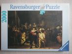 2000 Puzzel: Rembrandt: De Nachtwacht, Hobby en Vrije tijd, Denksport en Puzzels, Ophalen, Meer dan 1500 stukjes, Zo goed als nieuw