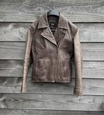 ARMA leren dames jas mt 38 bruin zgan, Ophalen of Verzenden, Zo goed als nieuw, Maat 38/40 (M), Bruin