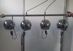 Mooie exclusieve metalen hanglamp 120cm breed exclusief led, Huis en Inrichting, Lampen | Hanglampen, Ophalen, Zo goed als nieuw