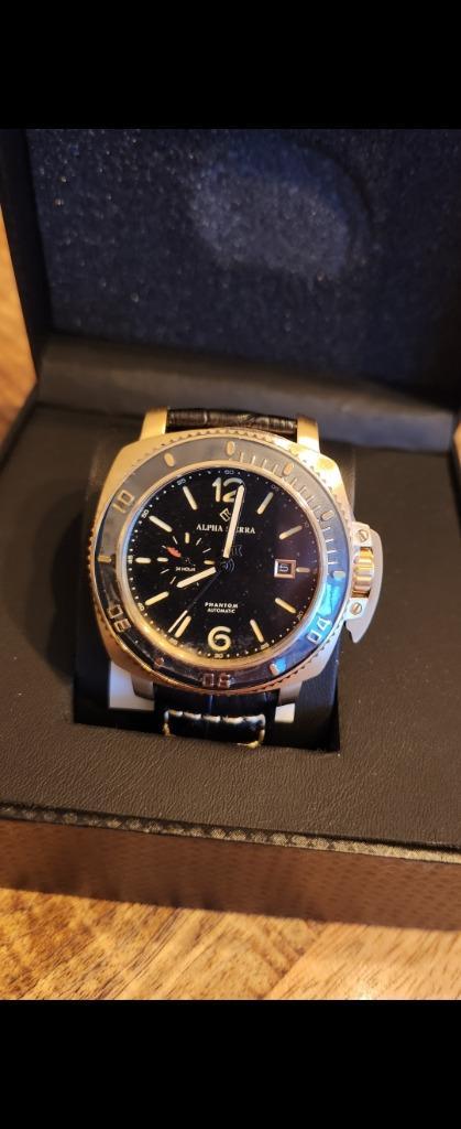7. Nieuw Alpha Sierra horloge, Phantom, Sieraden, Tassen en Uiterlijk, Horloges | Heren, Nieuw, Polshorloge, Overige merken, Staal