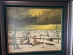Schilderij. Andre deman, Ophalen, 100 tot 150 cm, Nieuw, 100 tot 125 cm