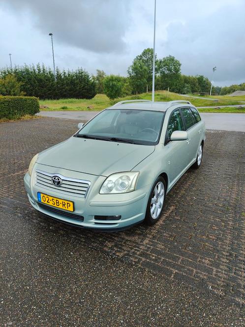 Toyota Avensis 2.0 16V Vvt-i WGN Linea Luna 2005 Groen, Auto's, Toyota, Particulier, Avensis, Benzine, C, Stationwagon, Handgeschakeld