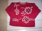 VINTAGE TRUI van MEXX, rood met bloemenprint, maat 134/140, Kinderen en Baby's, Kinderkleding | Maat 134, Mexx, Gebruikt, Meisje