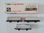 3 Arnold N-spoor DB klapdekselwagons 0421/5902, Arnold, Gebruikt, Gelijkstroom, Wagon