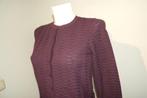 Missoni aubergine paars vest fijn werk motief in de stof xs/, Verzenden, Paars, Missoni, Maat 34 (XS) of kleiner