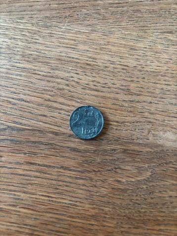 2,5 Cent 1944 Zinken Munt - WOII beschikbaar voor biedingen
