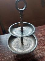 Brocante bonbonschaaltje/ kleine etagere., Ophalen of Verzenden