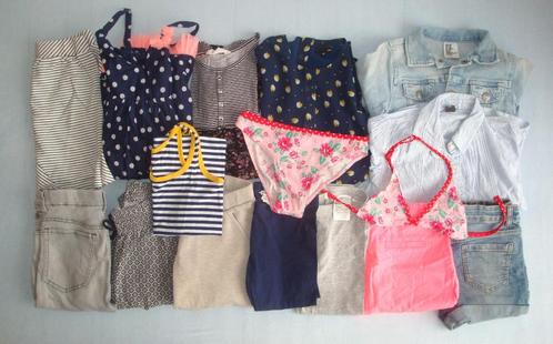 Meisjes zomerkleding pakket maat 128 - Pakketje 4, Kinderen en Baby's, Kinderkleding | Maat 128, Zo goed als nieuw, Meisje, Setje
