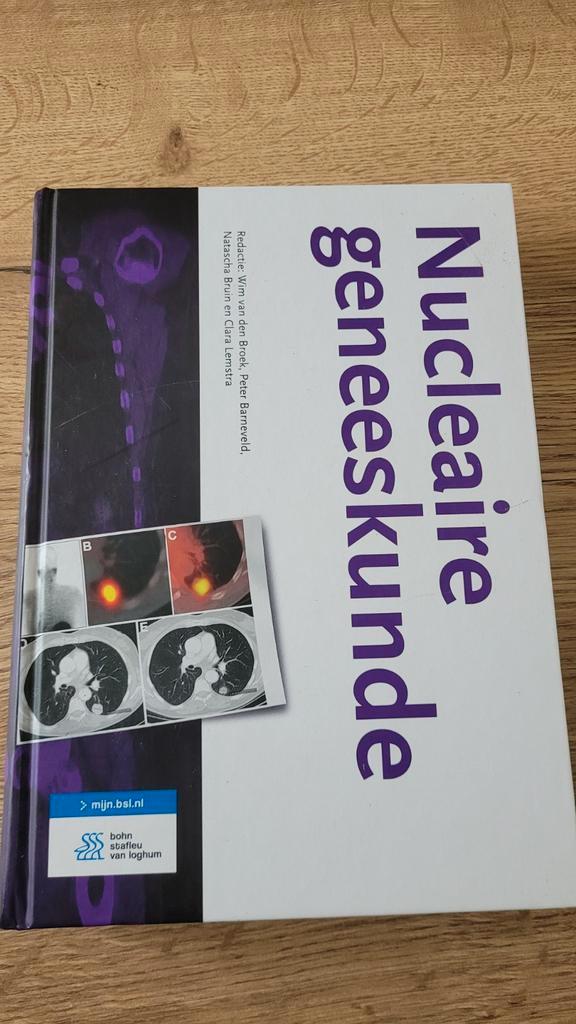 Nucleaire Geneeskunde - Leerboek, Boeken, Studieboeken en Cursussen, Zo goed als nieuw, HBO, Beta, Verzenden