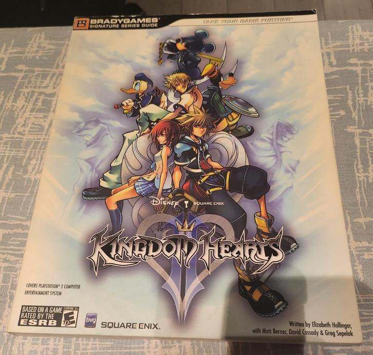 Kingdom Hearts II Official Strategy Guide 978-0744005264, Spelcomputers en Games, Games | Xbox 360, Zo goed als nieuw, Avontuur en Actie