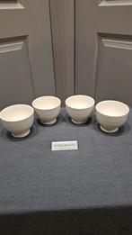 Wedgwood Edme 4 suikerbakjes 9 cm, Huis en Inrichting, Keuken | Servies, Overige typen, Ophalen of Verzenden, Zo goed als nieuw