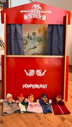 Popenkast met Jan Klaassen en Katrijn poppenset, Ophalen, Gebruikt, Overige typen