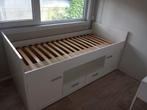 Bed, Ophalen, 90 cm, Eenpersoons, Zo goed als nieuw