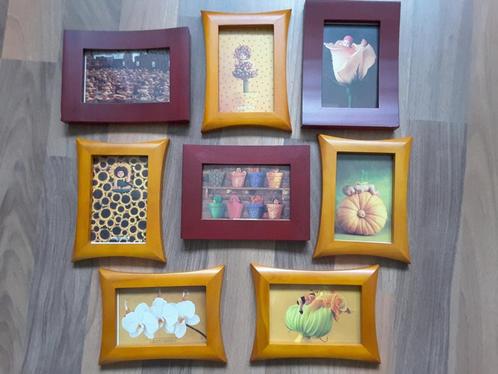 8 lijstjes met foto's (kaart) van Anne Geddes plm 13 x 18 cm, Huis en Inrichting, Woonaccessoires | Schilderijen, Tekeningen en Foto's