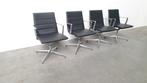 4x Valea Elle 408 design bureaustoel ICF zwart, Ophalen, Gebruikt, ., Zwart