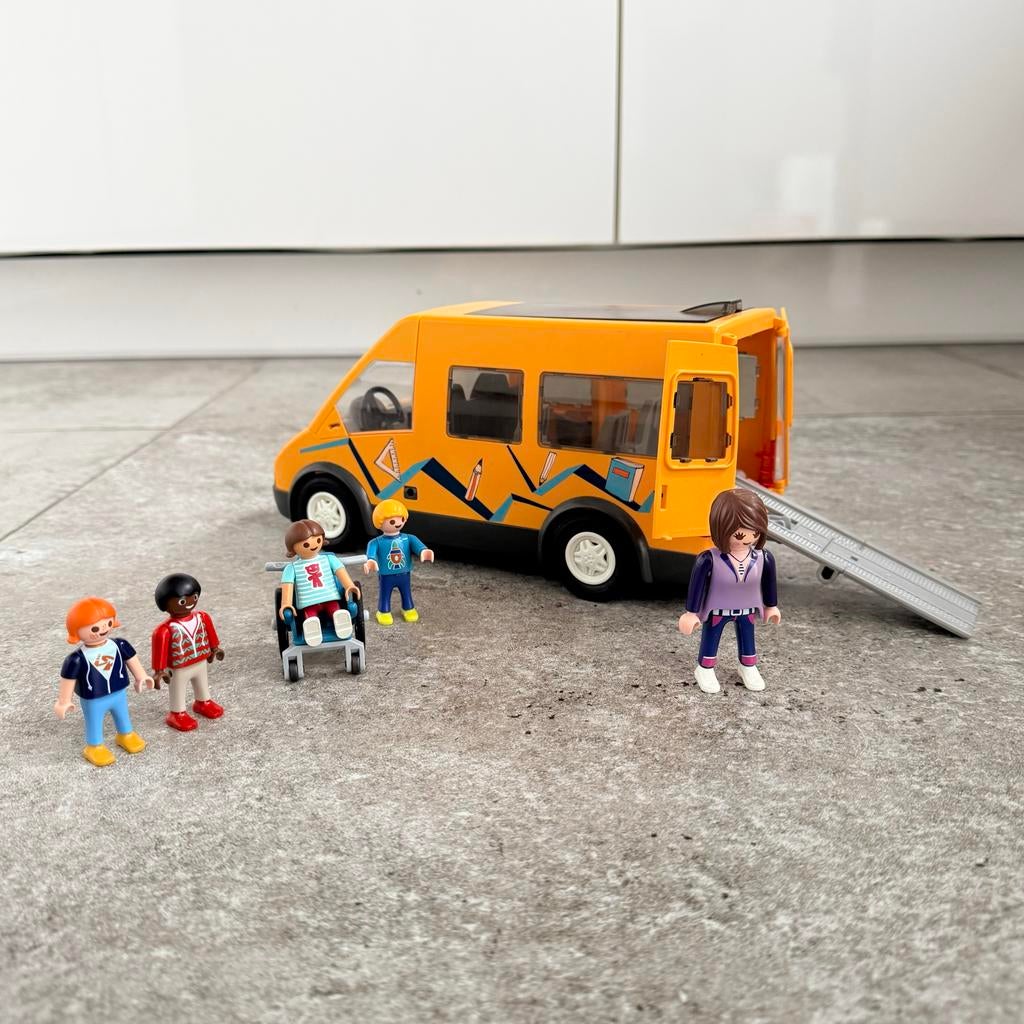 Playmobil Schoolbus 9419, Kinderen en Baby's, Speelgoed | Playmobil, Gebruikt, Complete set, Ophalen of Verzenden