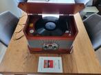 Retro platenspeler met radio ricatech rmc82, Ophalen, Zo goed als nieuw, Overige merken