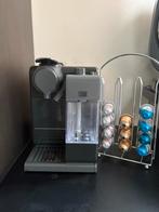 Nespresso delonghi Lattissima One en capsule rack, Witgoed en Apparatuur, Koffiezetapparaten, Espresso apparaat, Ophalen of Verzenden