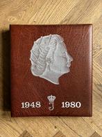 Nederlandse muntenalbum 1948-1980 Juliana inclusief zilver, Ophalen, Koningin Juliana, Setje, Zilver