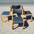 Deens Design slede stoelen Club 8 Herning vintage cantilever, Ophalen of Verzenden