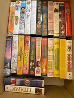 Videobanden diverse titels, Cd's en Dvd's, VHS | Kinderen en Jeugd, Ophalen, Gebruikt, Alle leeftijden, Overige typen