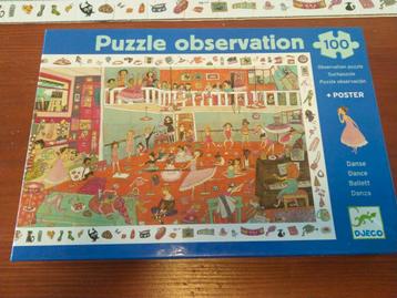 Djeco puzzel observation danse / ballet beschikbaar voor biedingen
