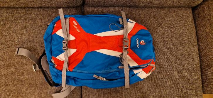 Deuter OnTop Airbag + Carbon cartridge, Sport en Fitness, Skiën en Langlaufen, Zo goed als nieuw, Overige typen, Skiën, Overige merken