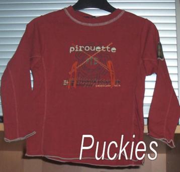 *SALE* Pirouette meisjes longsleeve maat 104 *NieuW* a beschikbaar voor biedingen