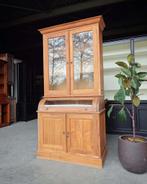 Smalle Grutterskast | Kruidenierskast met Klep | Teak #2617, Huis en Inrichting, Kasten | Vitrinekasten, Niet ingevuld, Gebruikt