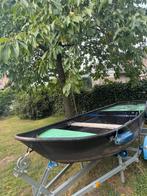 Stalen Sloep / Vlet, Watersport en Boten, Ophalen, Zo goed als nieuw, Motorboot