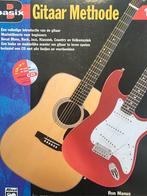 M . Manus en Ron Maus.. Basix Gitaar Methode 1 + CD / Mp3., Gitaar, Les of Cursus, Nieuw, Ophalen of Verzenden