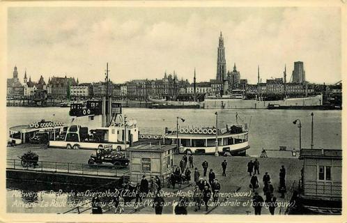 (381-184-037) Antwerpen De Overzetboot, Verzamelen, Ansichtkaarten | Buitenland, Overig Europa, Verzenden