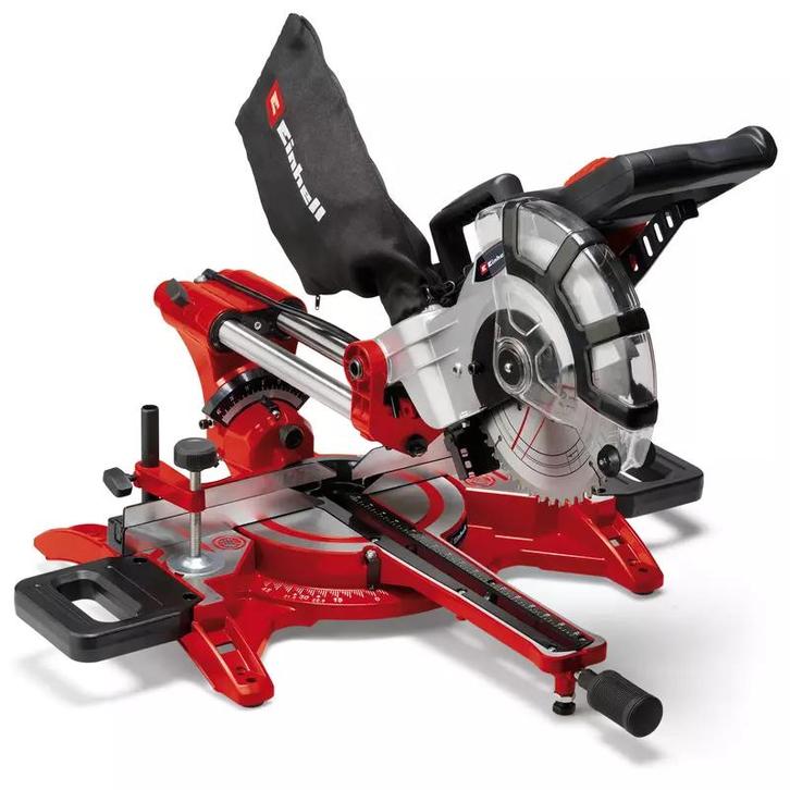 Einhell Afkortzaag - Krachtige Zaagmachine, Doe-het-zelf en Verbouw, Gereedschap | Zaagmachines, Gebruikt, Afkortzaag, 1200 watt of meer