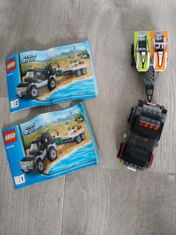 Lego City 60058 , SUV met waterscooters beschikbaar voor biedingen