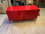 Ikea PS metalen kastje - Rode kleur, Ophalen, Gebruikt