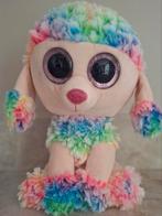 TY Beanie Boo rainbow poedel (hond) 25 cm, Ophalen of Verzenden, Zo goed als nieuw, Hond