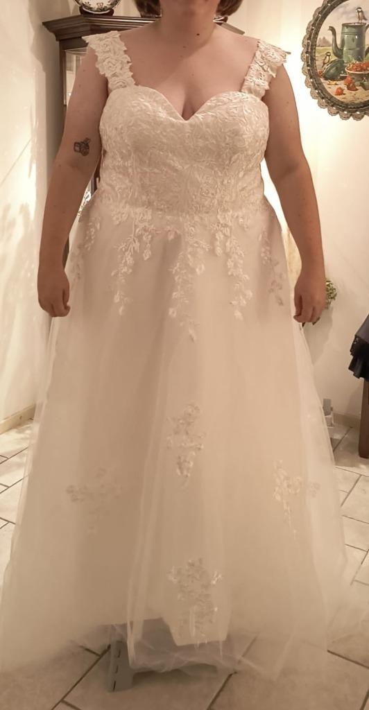 Bruidsjurk / trouwjurk ongedragen, Kleding | Dames, Trouwkleding en Trouwaccessoires, Nieuw, Trouwjurk, Wit, Ophalen