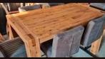 Tafel met 4 hoge stoelen, Ophalen, Zo goed als nieuw