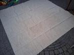 Ondertapijten jute gaas anti slip 240x240 cm, twee stuks, Huis en Inrichting, Ophalen, Gebruikt, Beige, Vierkant