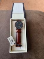 Daniel Wellington Herenhorloge Nieuw, Sieraden, Tassen en Uiterlijk, Horloges | Heren, Overige merken, Leer, Staal, Nieuw