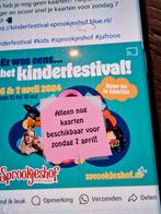 Gevraagd kaarten voor Kinderfestival Sprookjeshof Zuidlaren