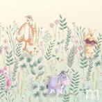 Winnie the Pooh fotobehang 300x250cm vlies behang, Verzenden, Nieuw, Wanddecoratie
