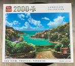 King 2000 stukjes puzzel Sea View, Tropical Paradise, NIEUW, Ophalen of Verzenden, Meer dan 1500 stukjes, Nieuw, Legpuzzel