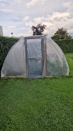 Tunnelkas te koop, Tuin en Terras, Kassen, Ophalen of Verzenden, Folie, Gebruikt, Staal