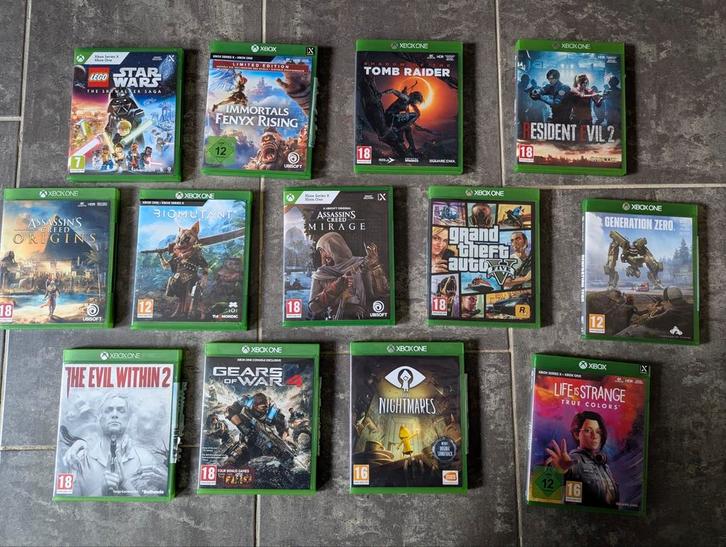 Xbox games, Spelcomputers en Games, Games | Xbox One, Zo goed als nieuw, 1 speler, Ophalen of Verzenden