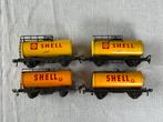 4x Fleischmann 5031 Shell ketelwagens, Gebruikt, Wagon, Ophalen of Verzenden, Fleischmann