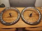 Easton EC90 Aero 55 carbon tubular wielset, Fietsen en Brommers, Fietsonderdelen, Gebruikt, Racefiets, Easton, Ophalen