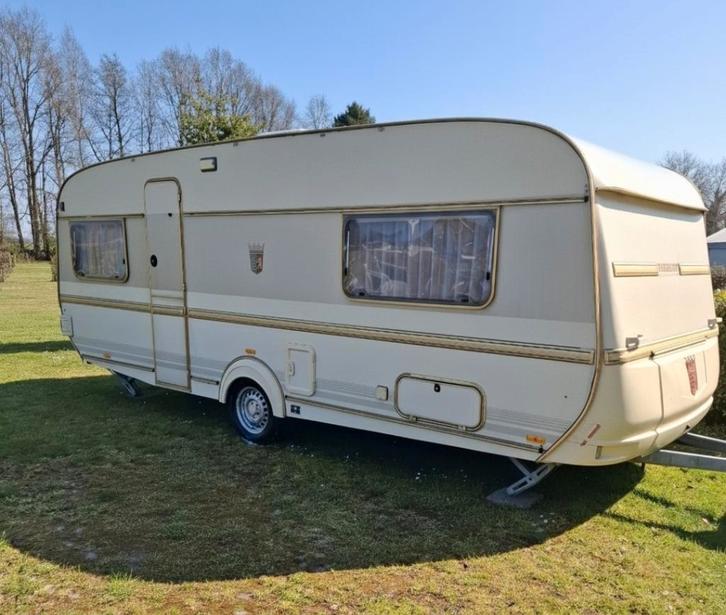 Tabbert Comtesse 560, Caravans en Kamperen, Caravans, Particulier, tot en met 4, Rondzit, Tabbert, Koelkast, Luifel, Ophalen
