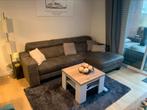 Grijze bank, Huis en Inrichting, Ophalen, Zo goed als nieuw, 250 tot 300 cm